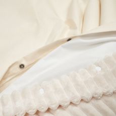 Плед Twins Wave зі зйомним наповненням (slimtex) 100х80 1421-PTW-202, ecru